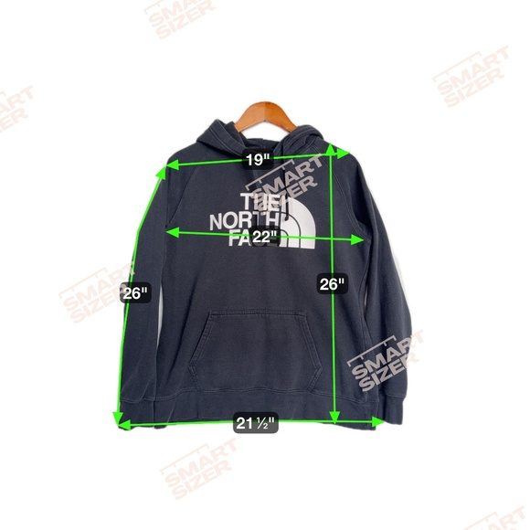 The North Face Women's Large Classic Long Sleeve Black Pullover Hoodie w/ Logo - Picture 11 of 11